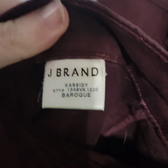 J Brand Kassidy Skinny Utility Jeans with Zipper Detailing Size 30 - Picture 4 of 5